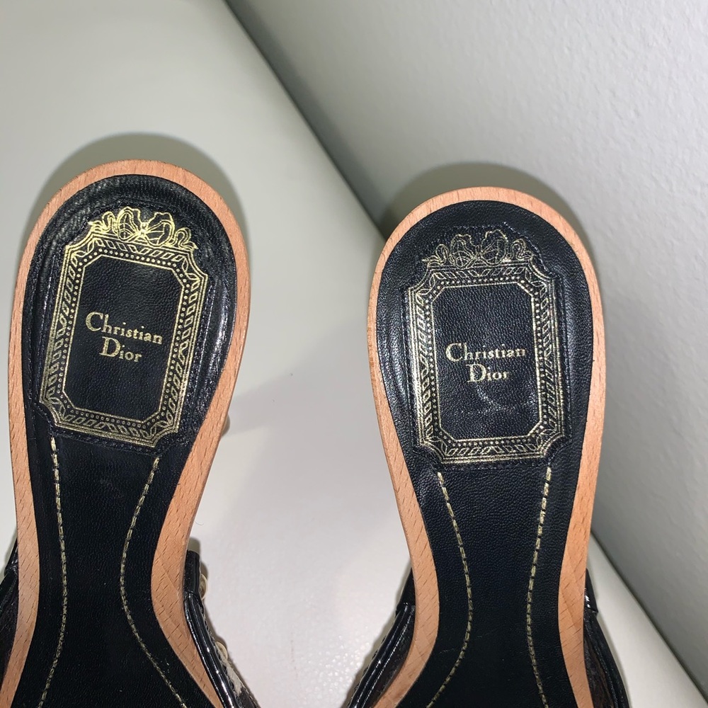 Christian Dior heeled sandals - Picture 4 of 8